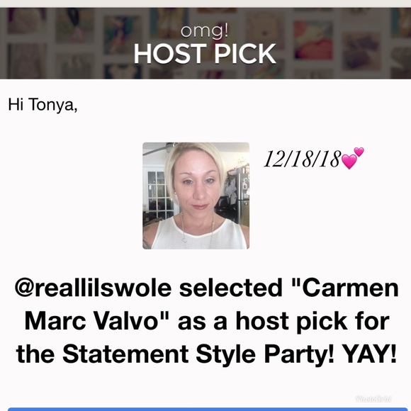 🌸HP🌸 Carmen Marc Valvo - Picture 4 of 4